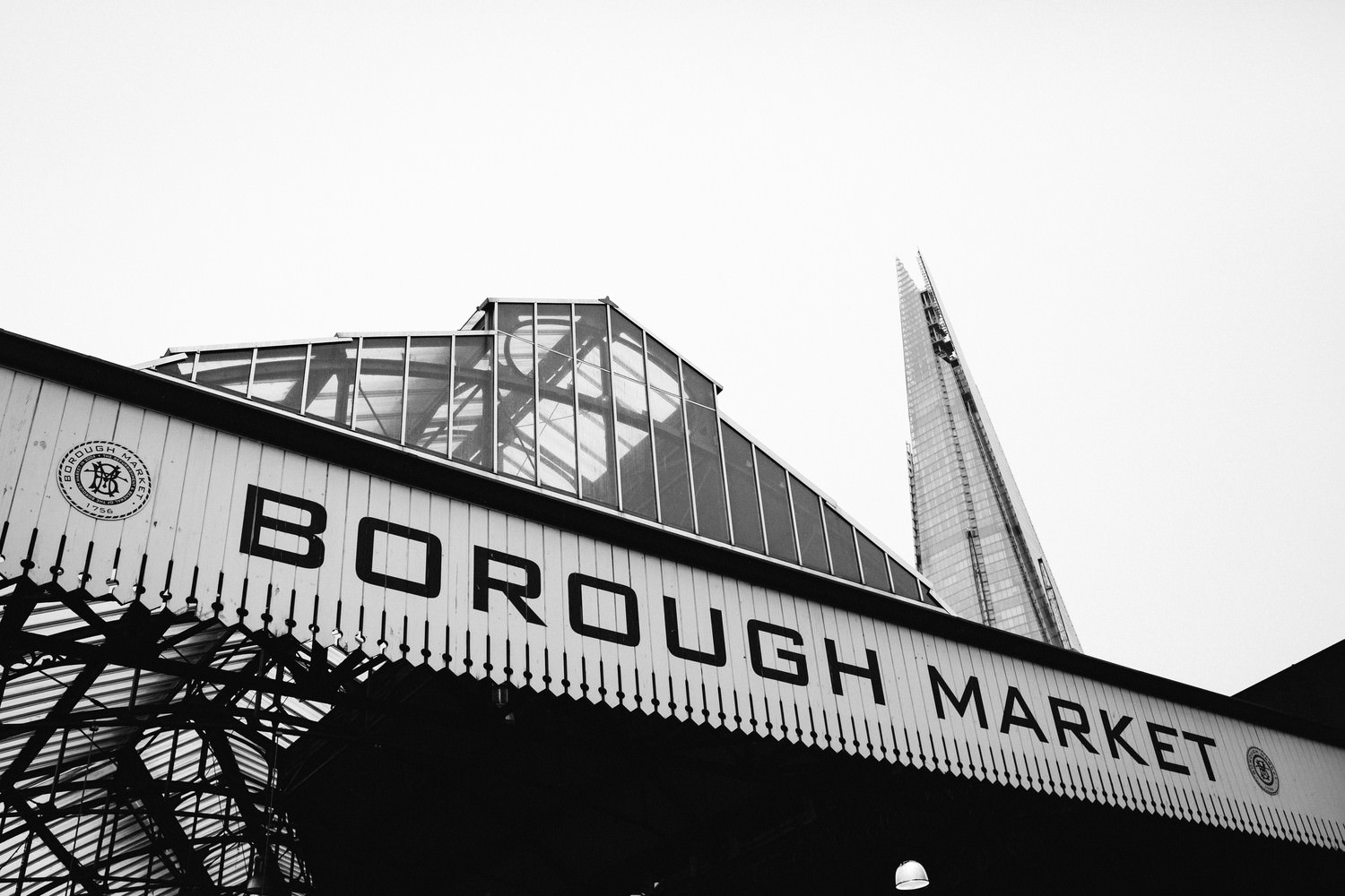 Relaxed engagement shoot at Borough Market, South Bank, London