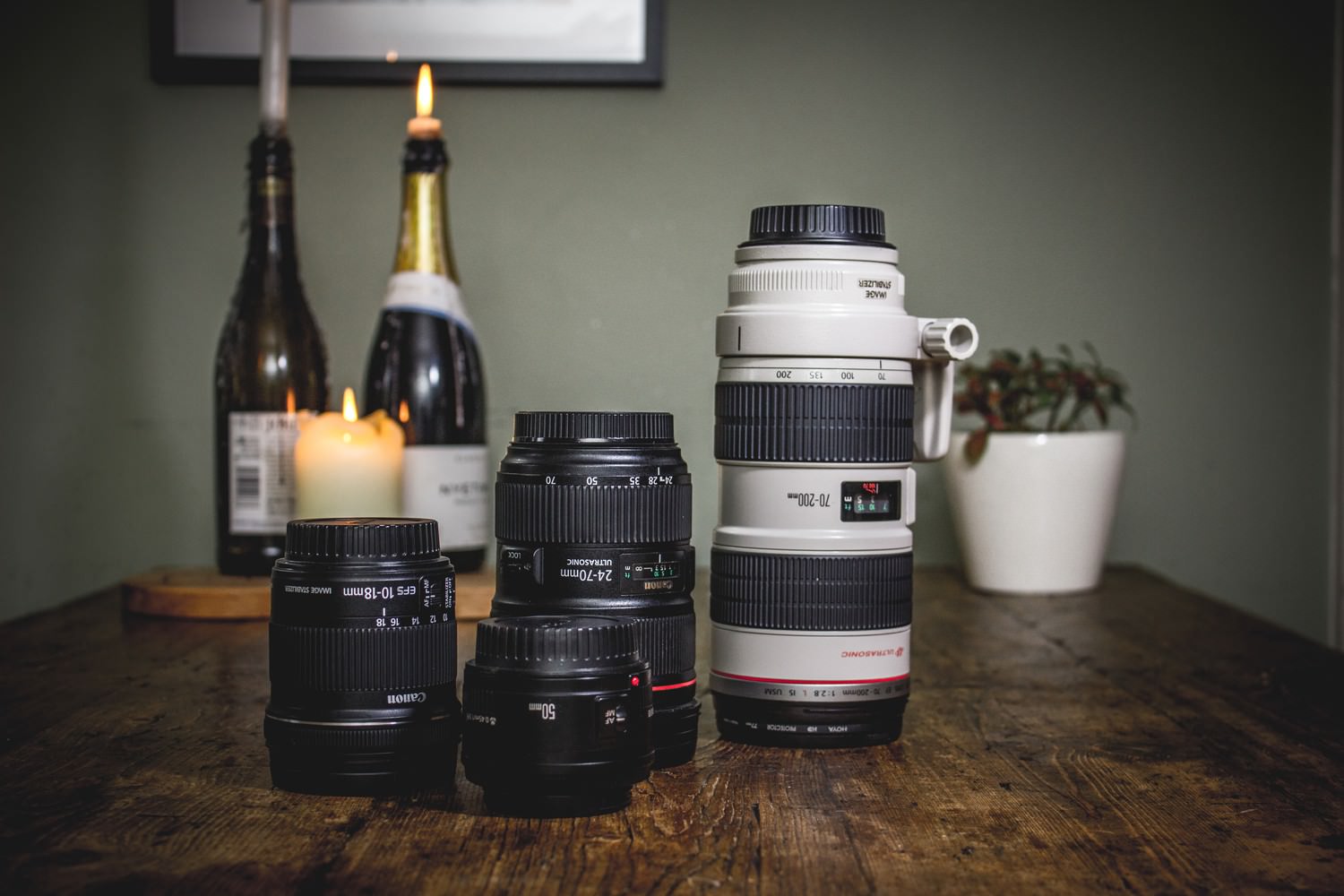 Wedding photography gear