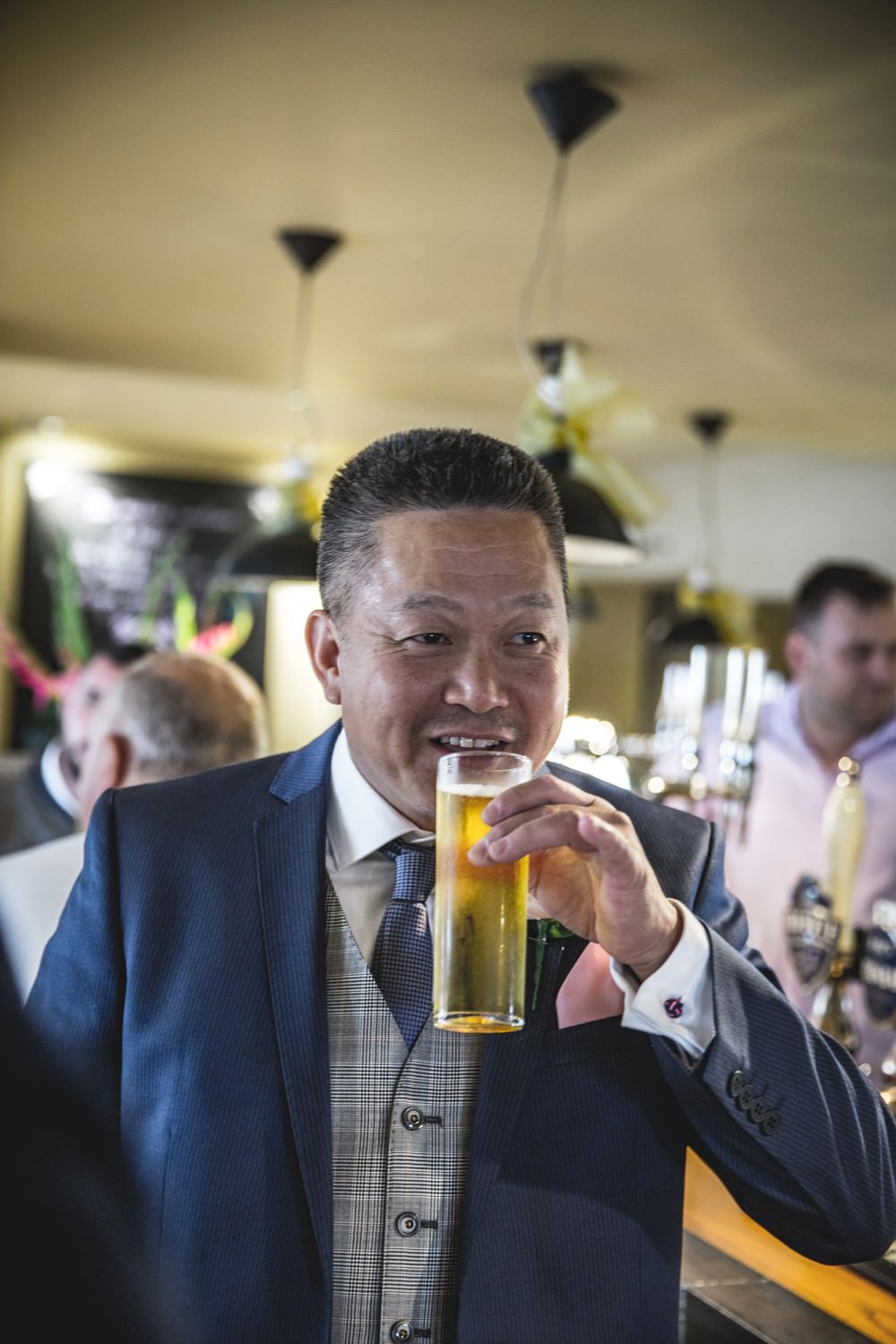 Relaxed wedding photography at Belair House, London