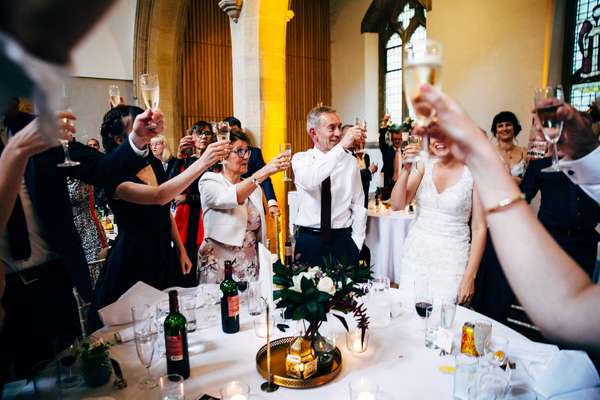 Relaxed urban wedding photography at The Old Church, Stoke Newington, London
