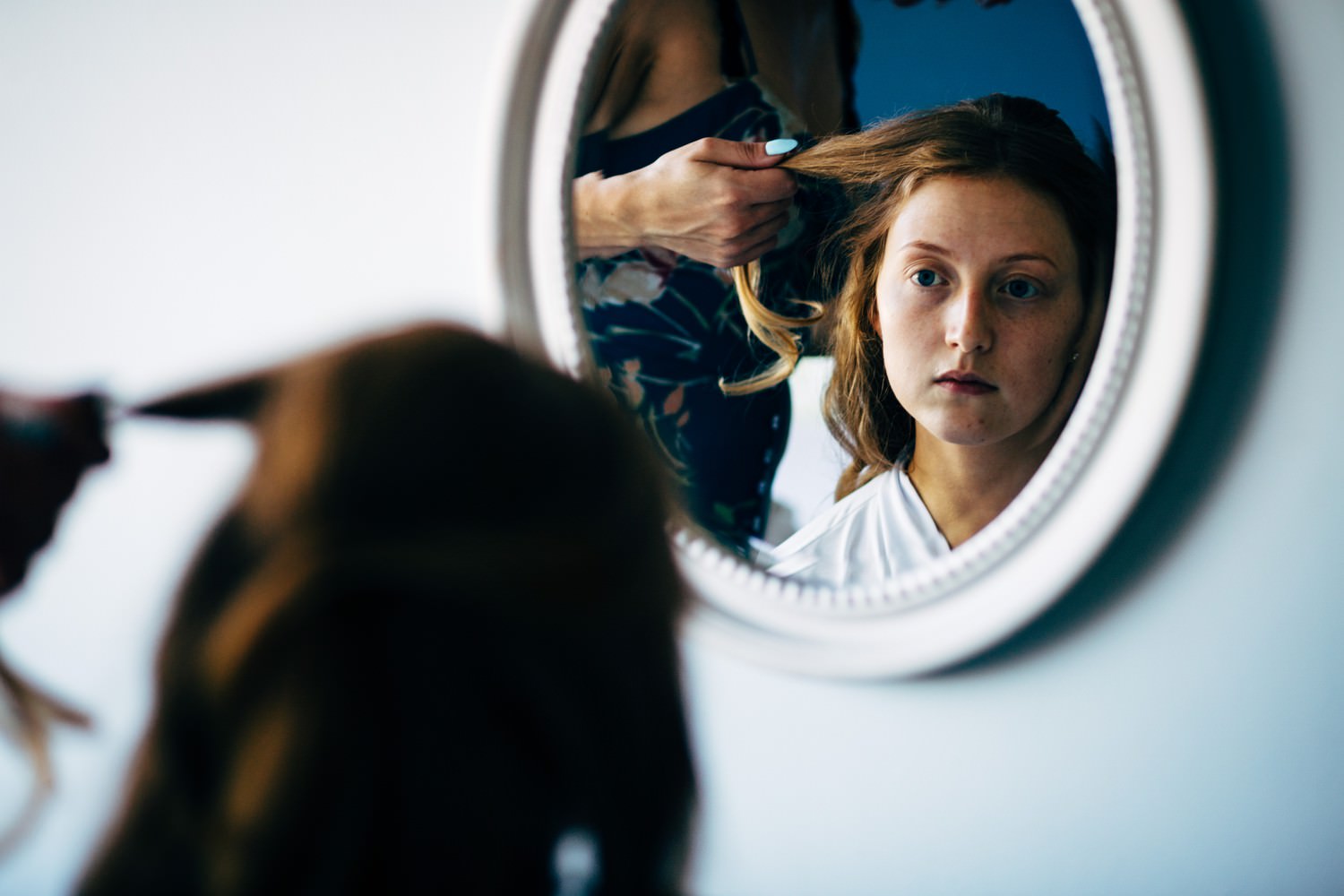 Relaxed wedding photography at a Deer Park Country House Hotel, Devon church wedding