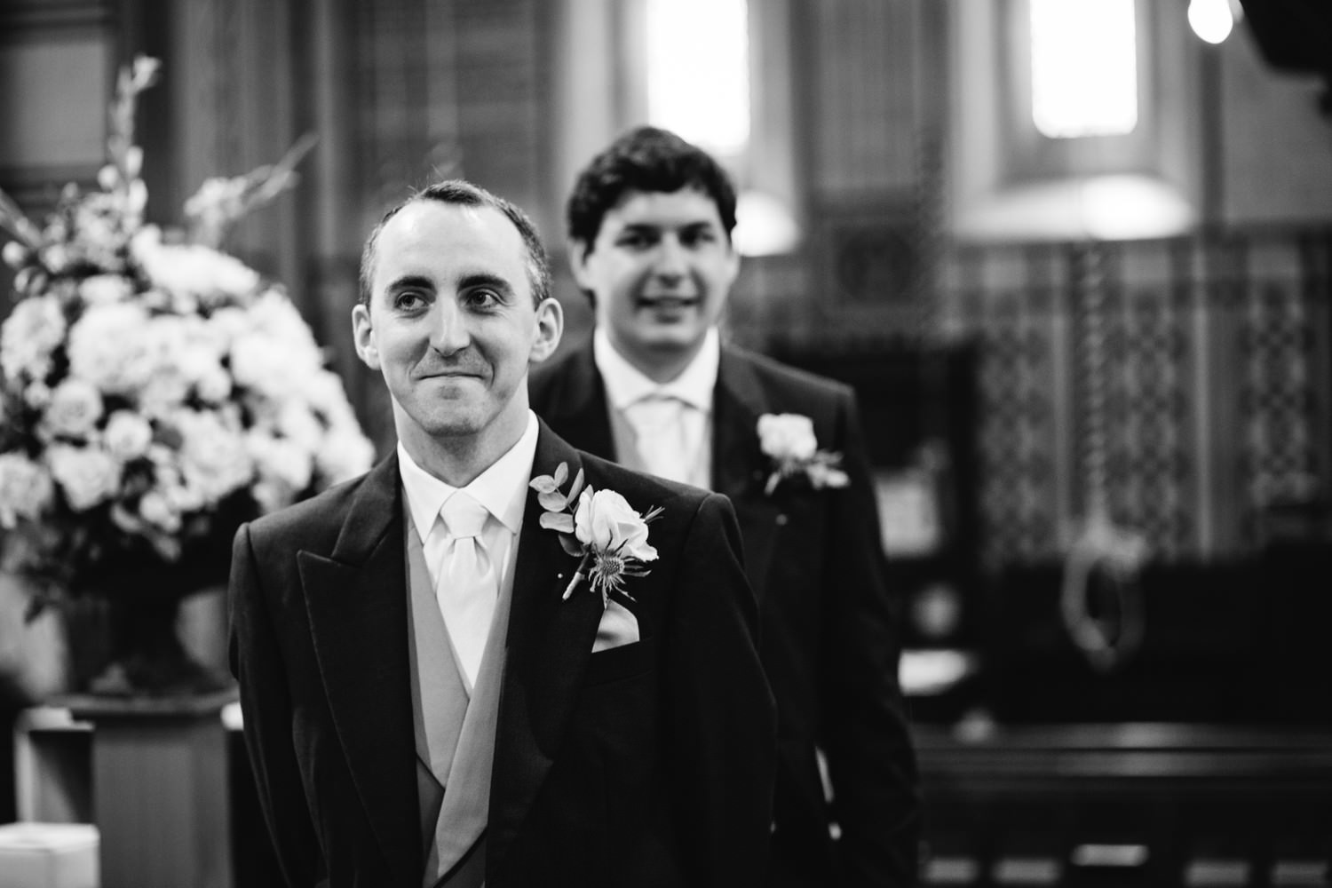 Relaxed wedding photography at a Deer Park Country House Hotel, Devon church wedding