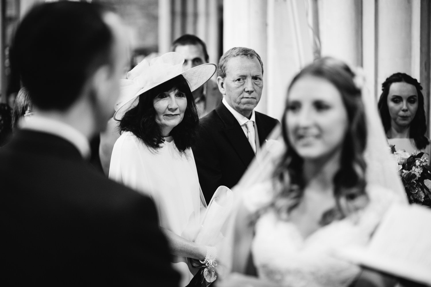 Relaxed wedding photography at a Deer Park Country House Hotel, Devon church wedding