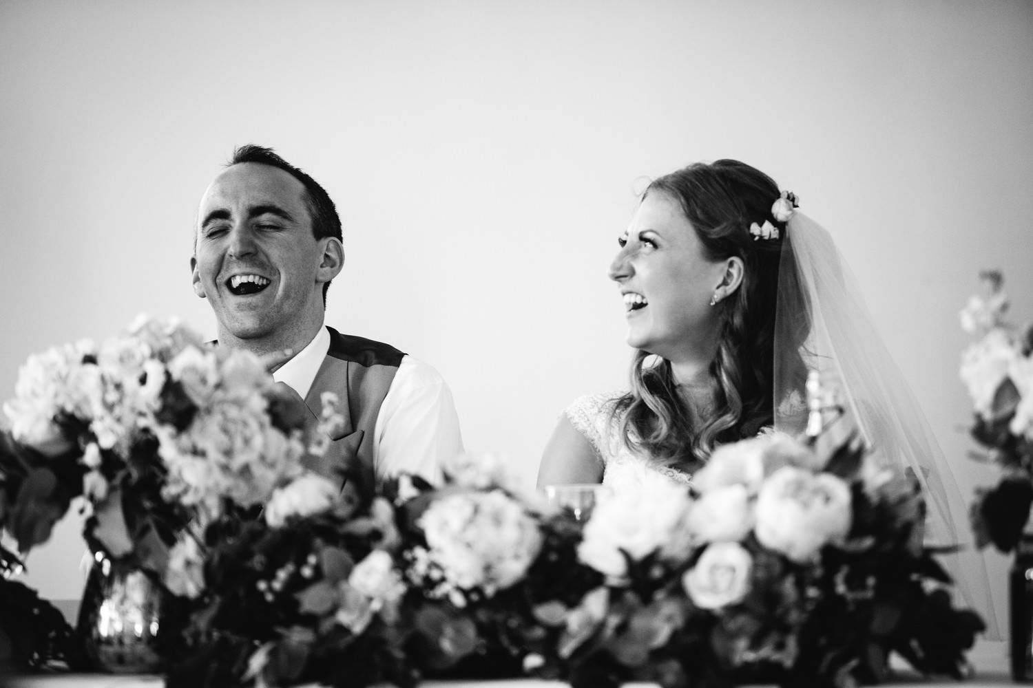 Relaxed wedding photography at a Deer Park Country House Hotel, Devon church wedding