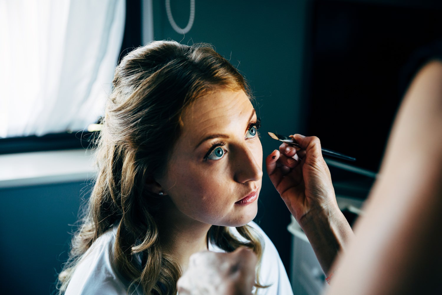 Relaxed wedding photography at a Deer Park Country House Hotel, Devon church wedding