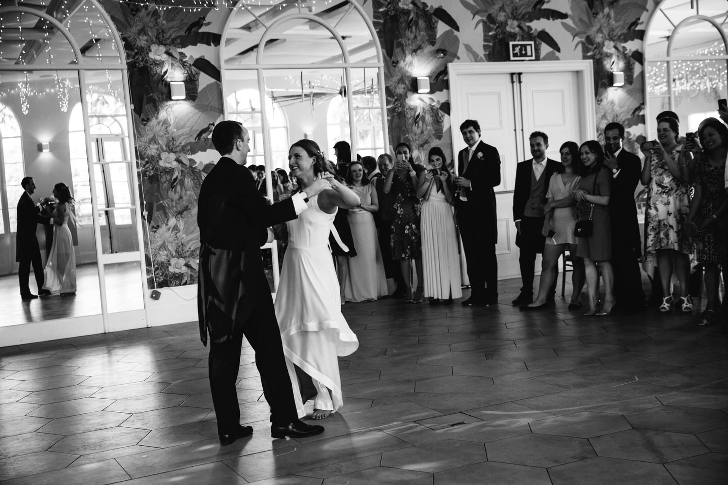 Relaxed wedding photography at a Deer Park Country House Hotel, Devon church wedding