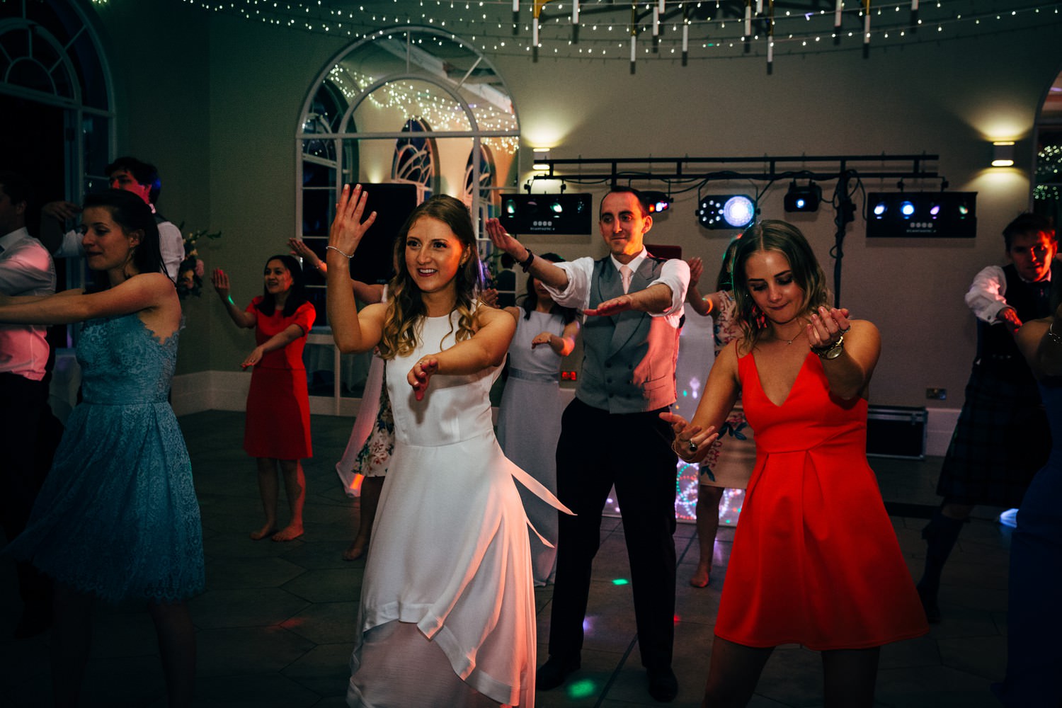 Relaxed wedding photography at a Deer Park Country House Hotel, Devon church wedding