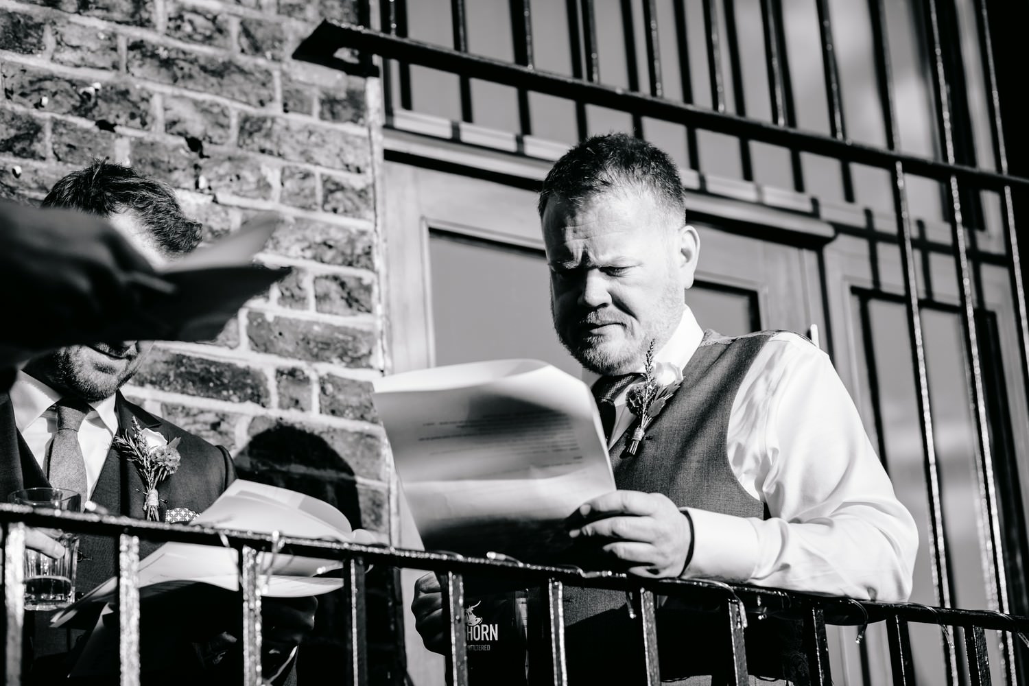 Relaxed pub wedding photography at Victoria Stakes, Muswell Hill, London