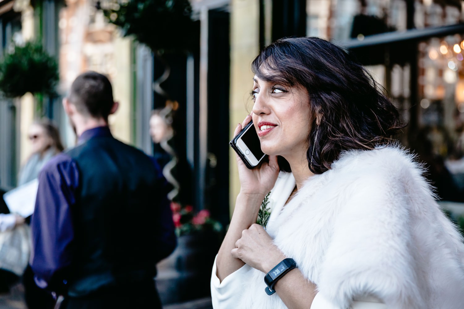 Relaxed pub wedding photography at Victoria Stakes, Muswell Hill, London
