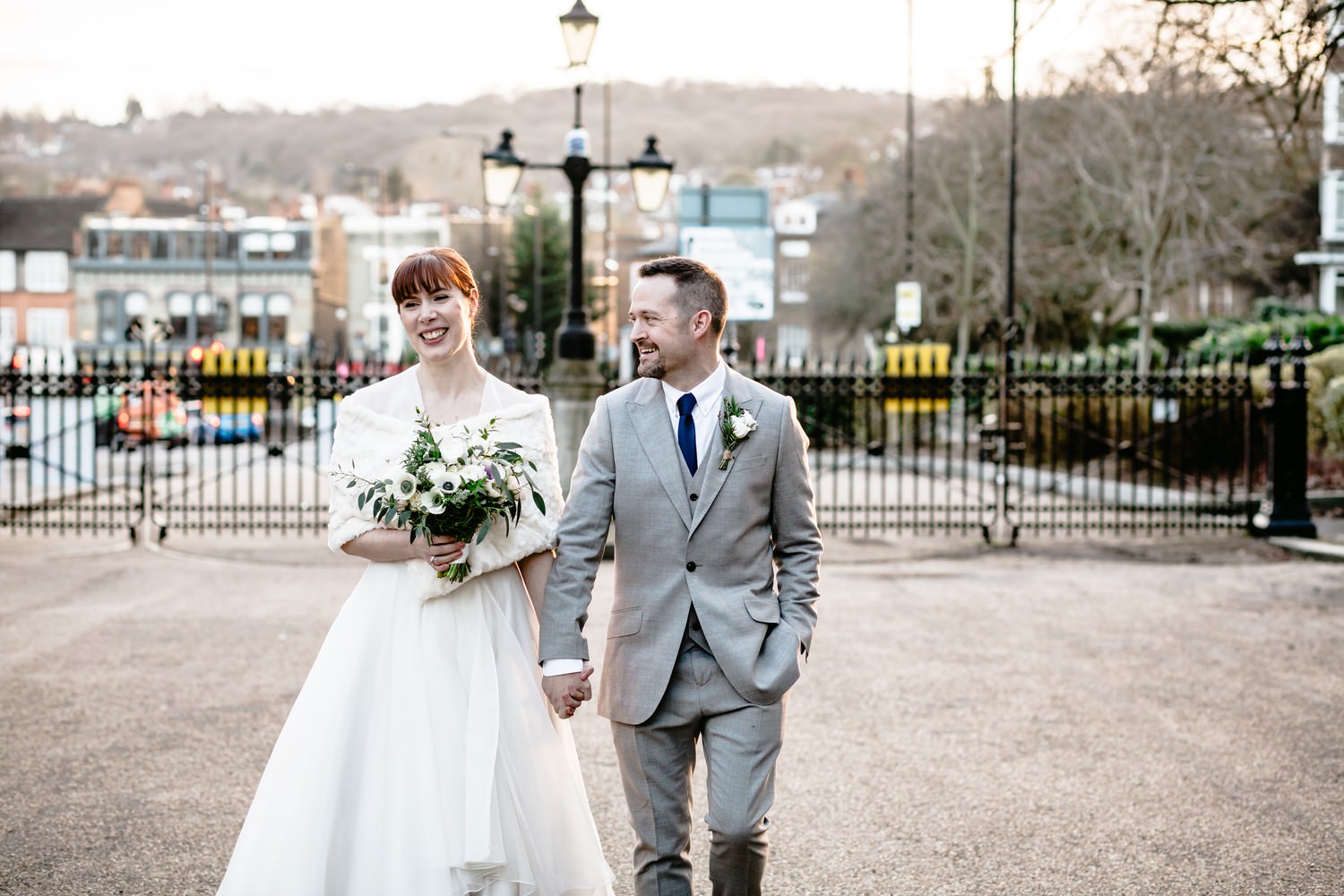 Relaxed pub wedding photography at Victoria Stakes, Muswell Hill, London