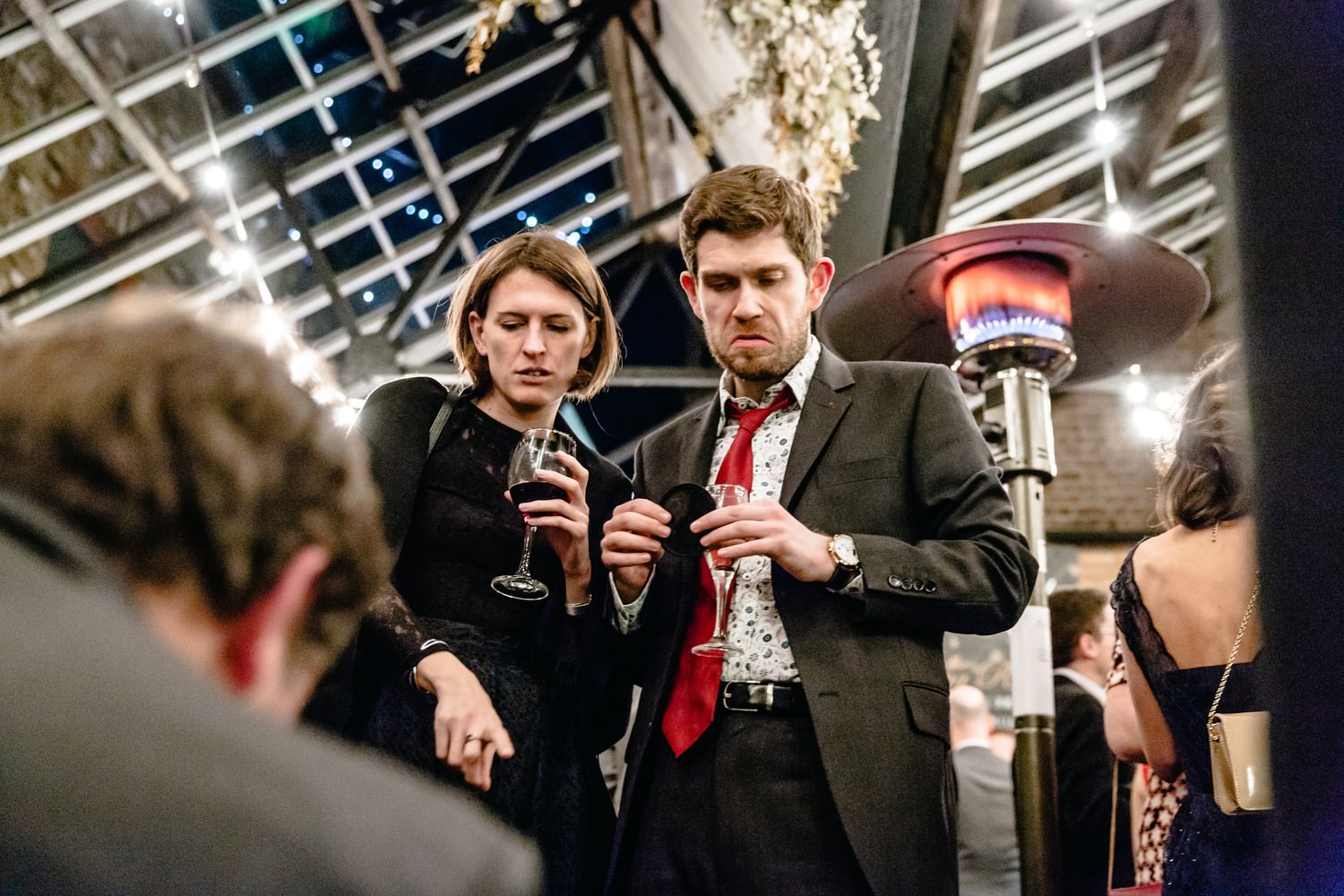 Relaxed pub wedding photography at Victoria Stakes, Muswell Hill, London