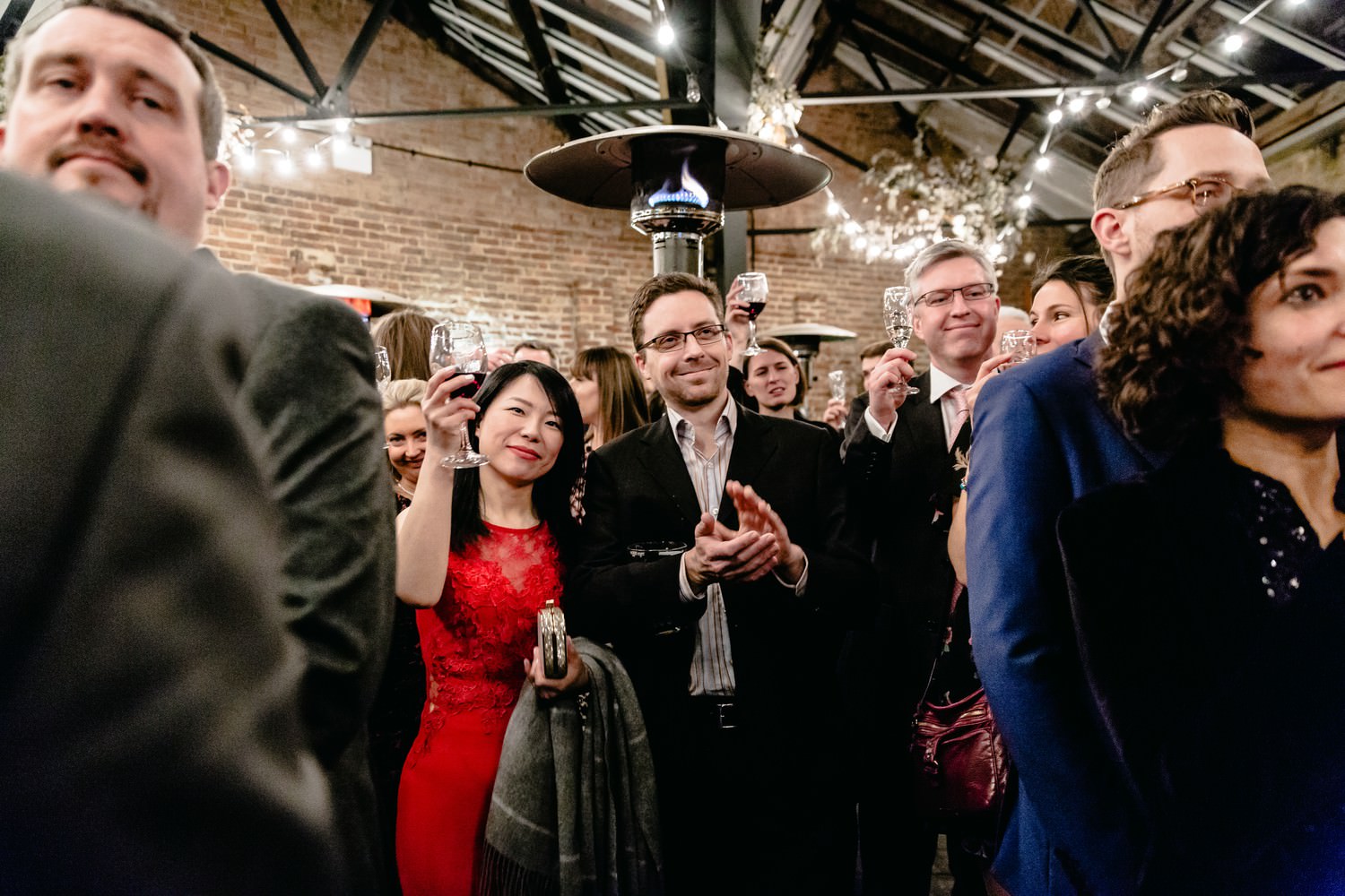 Relaxed pub wedding photography at Victoria Stakes, Muswell Hill, London