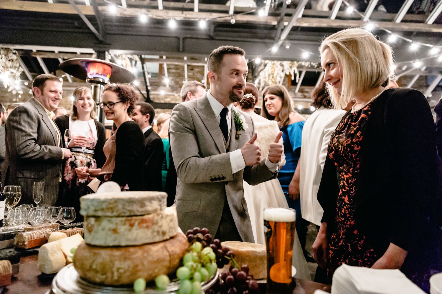 Relaxed pub wedding photography at Victoria Stakes, Muswell Hill, London