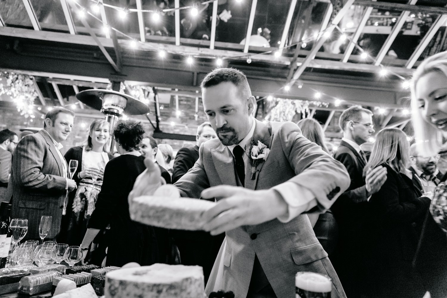 Relaxed pub wedding photography at Victoria Stakes, Muswell Hill, London