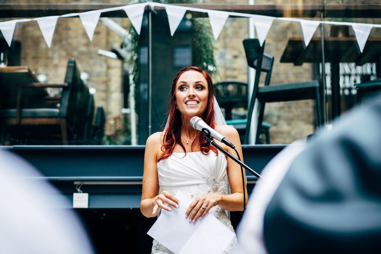 Relaxed urban wedding photography at Devonshire Terrace, London