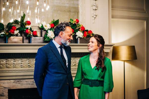 Relaxed Hackney wedding photography at Old Marylebone Town Hall and Jones & Sons, London