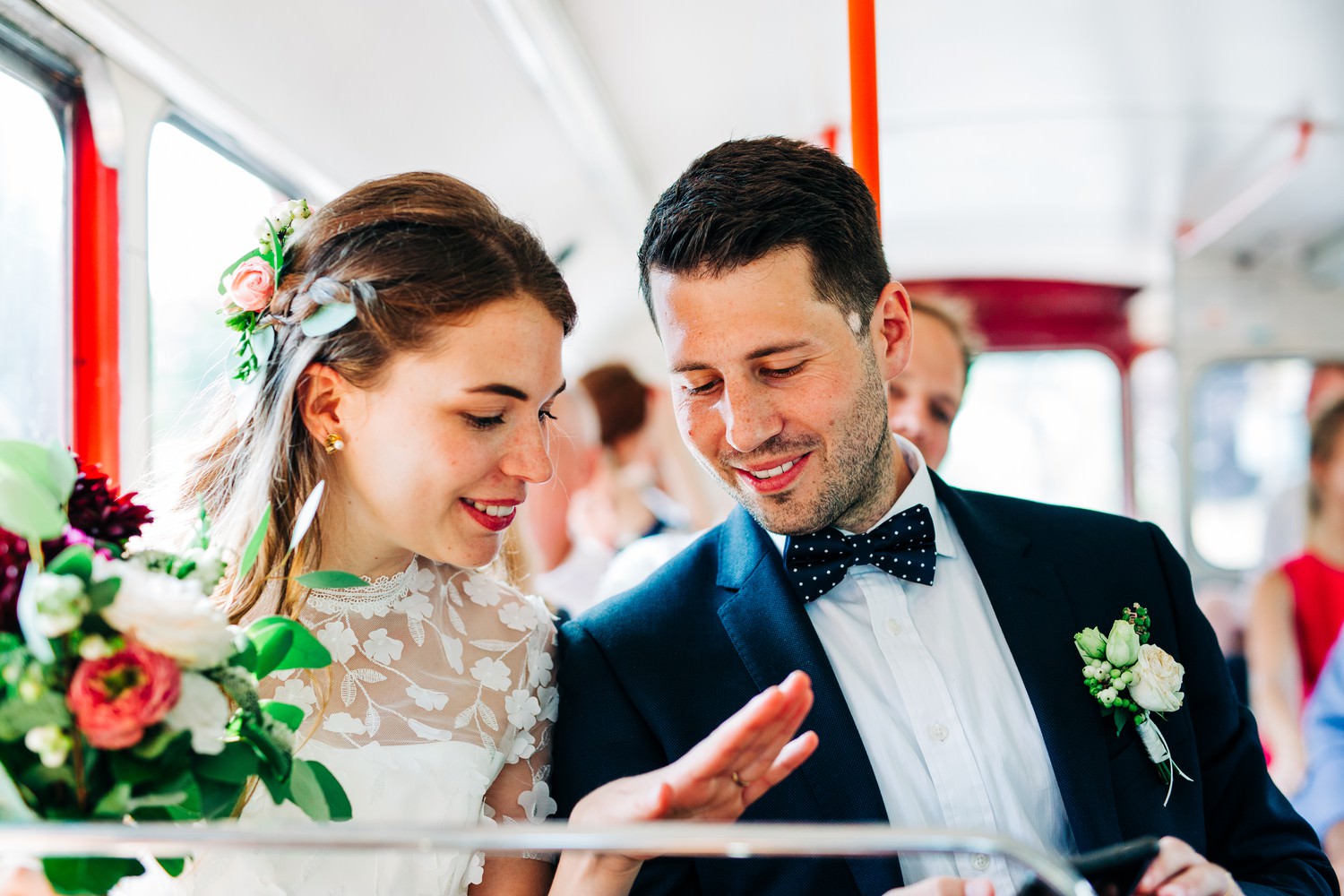 Relaxed pub wedding photography in Edinburgh