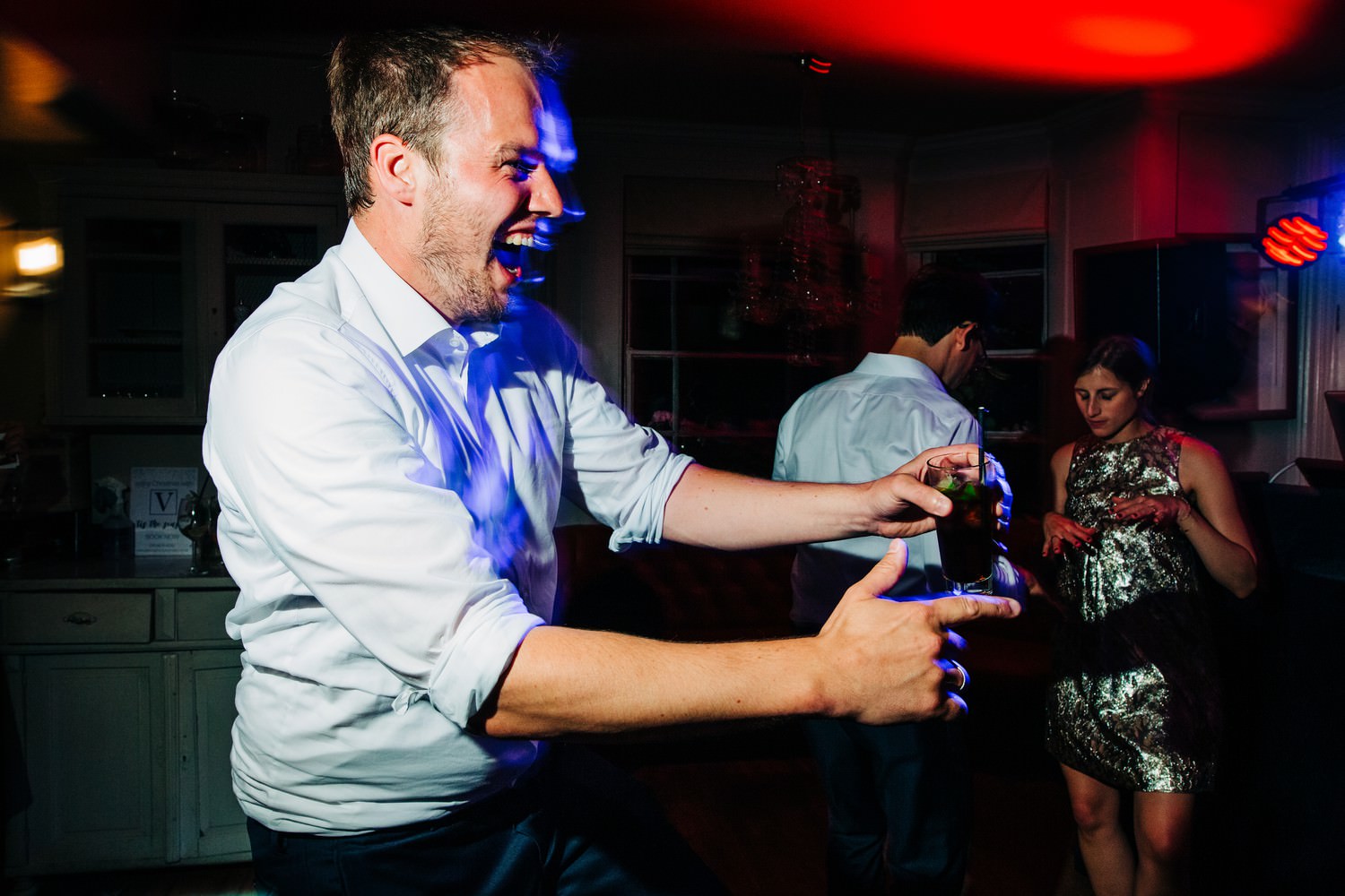 Relaxed pub wedding photography in Edinburgh