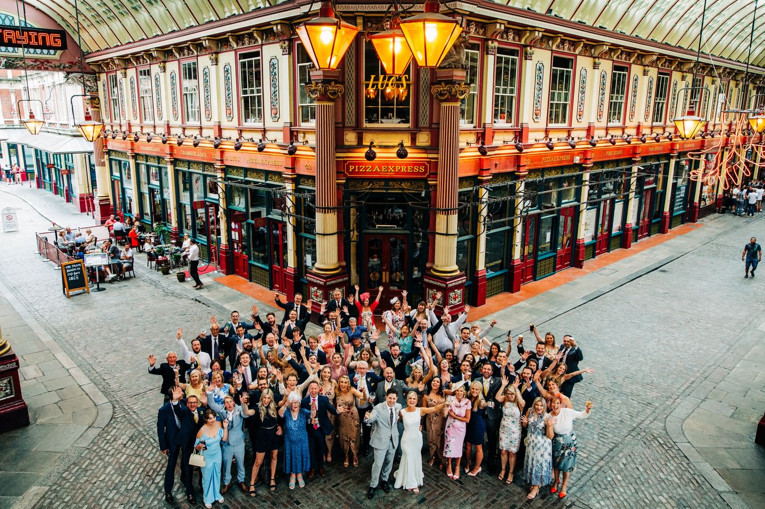 Relaxed pub wedding photography in Scotland