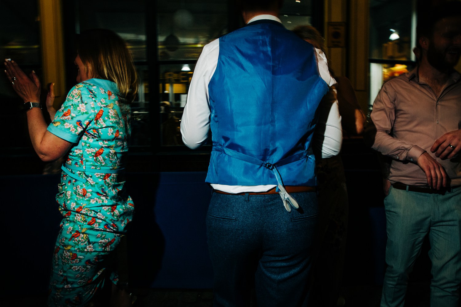 Relaxed pub wedding photography in Scotland