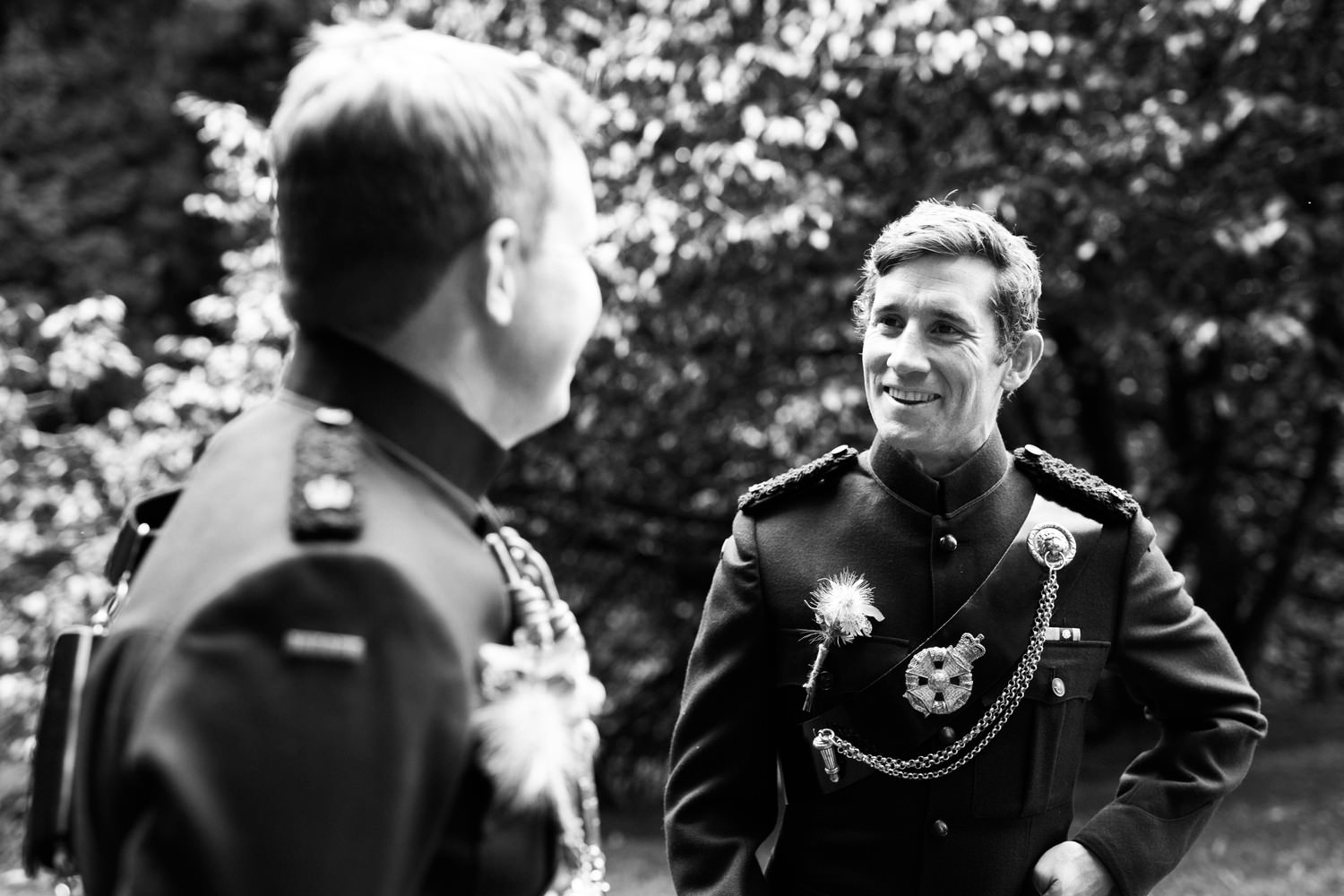 Relaxed Scottish Borders wedding photography near Edinburgh