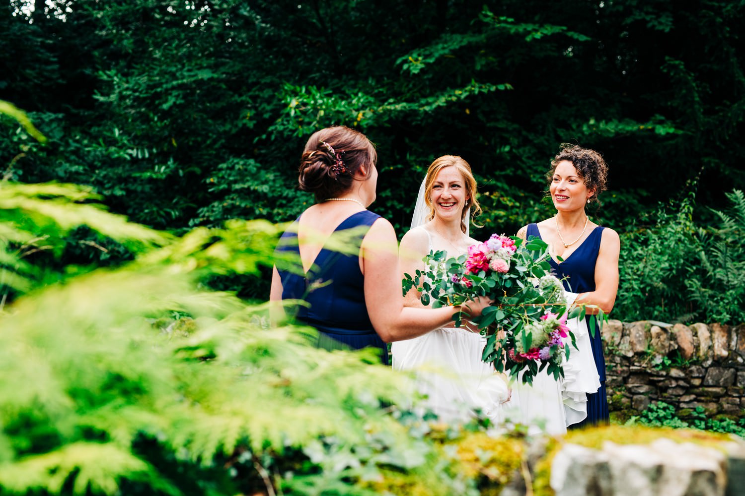 Relaxed Scottish Borders wedding photography near Edinburgh