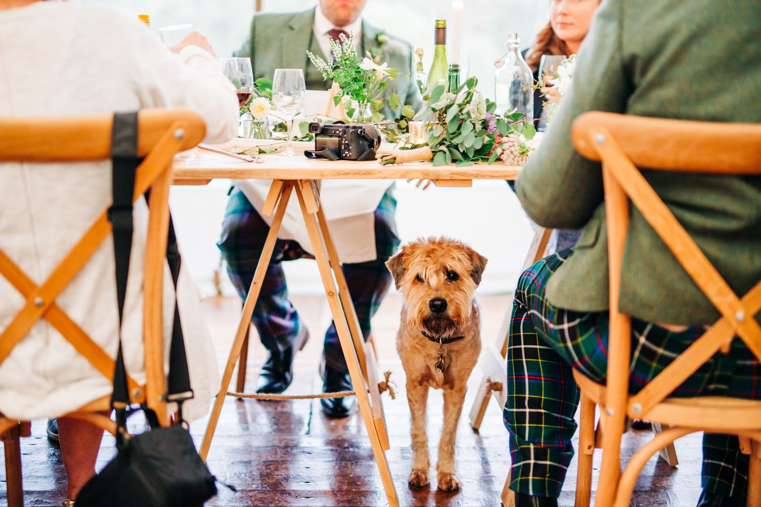 Relaxed Scottish Borders wedding photography near Edinburgh