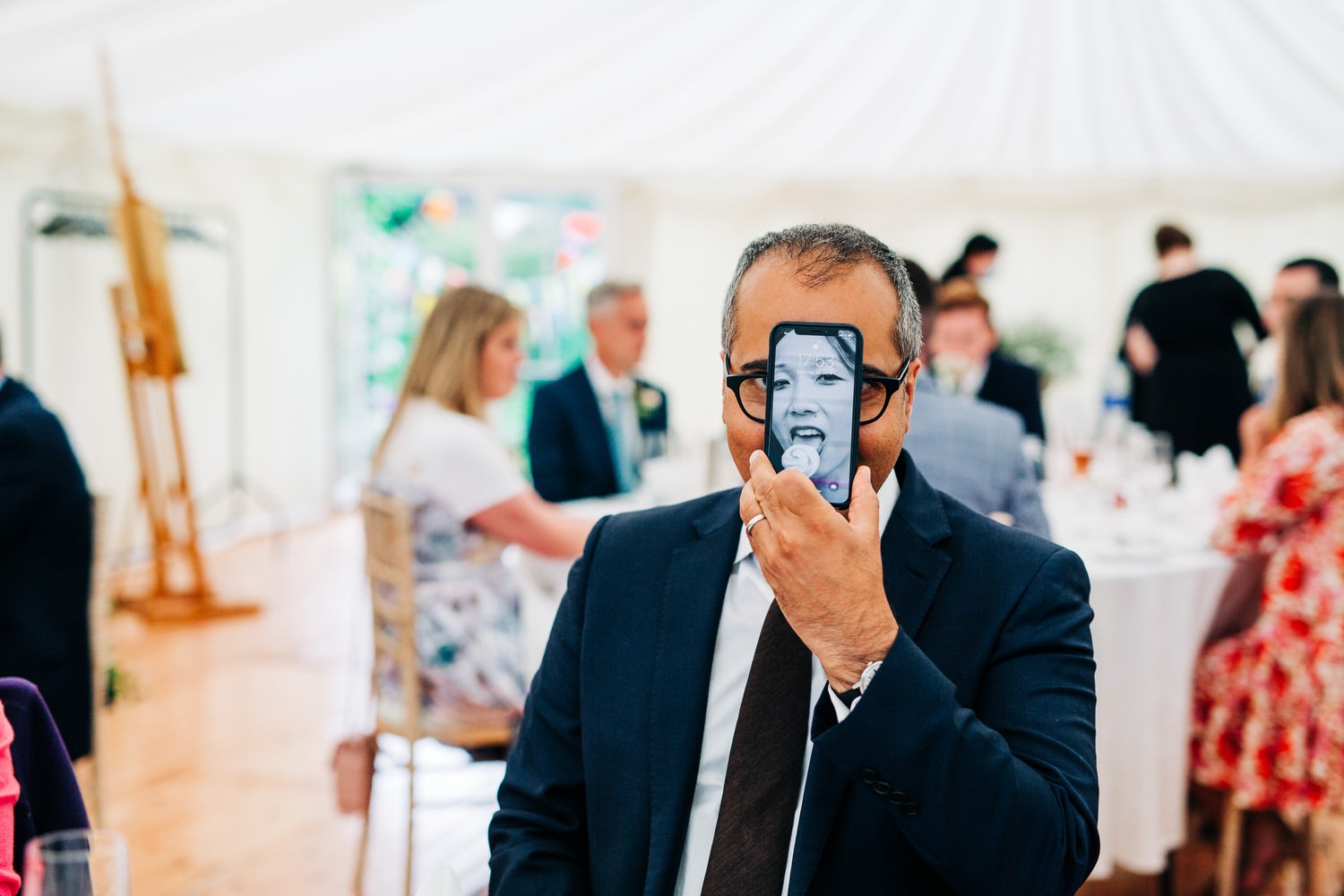 Relaxed East Lothian Scottish church wedding photography in North Berwick